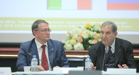 Meeting of the Russian-Italian entrepreneurs Committee.