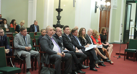 Заседание Российско-Итальянского комитета предпринимателей.